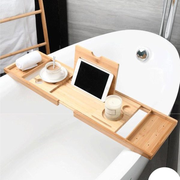 Bamboo Bathtub Tray China Custom Supplier - Image 2