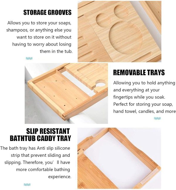 Bamboo Bathtub Tray China Custom Supplier - Image 7