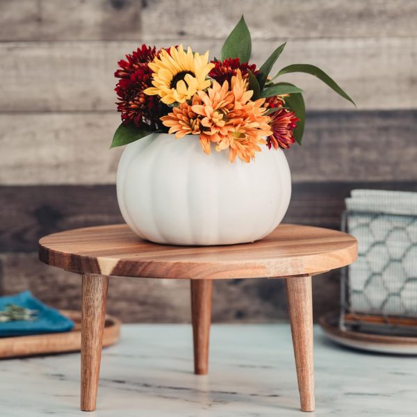 Wooden Pedestal Riser Cake Stand with Removable Legs China Supplier - Image 2