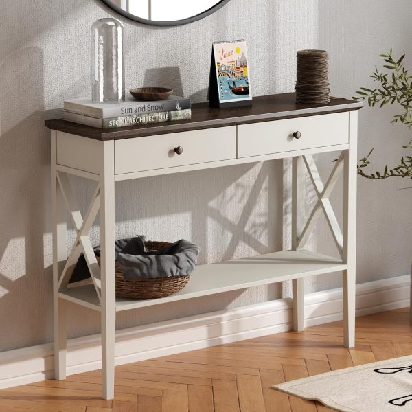 Accent Sofa Table Entryway Table with Storage Shelf China Manufacturer - Image 2