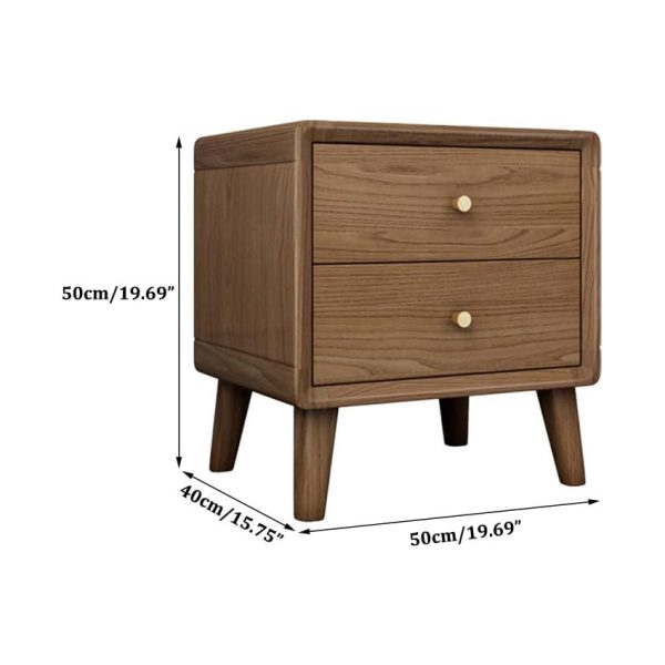 Bedside Cabinet Eco Friendly Material Quiet Drawer Operation for Bedroom Nightstand Sturdy Bedside Cabinet Shelf Bedside Cabinet - Image 7