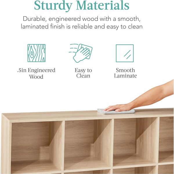 8 Cube Storage Organizer 11in Shelf Opening Bookcase Display Shelf China Supplier - Image 5