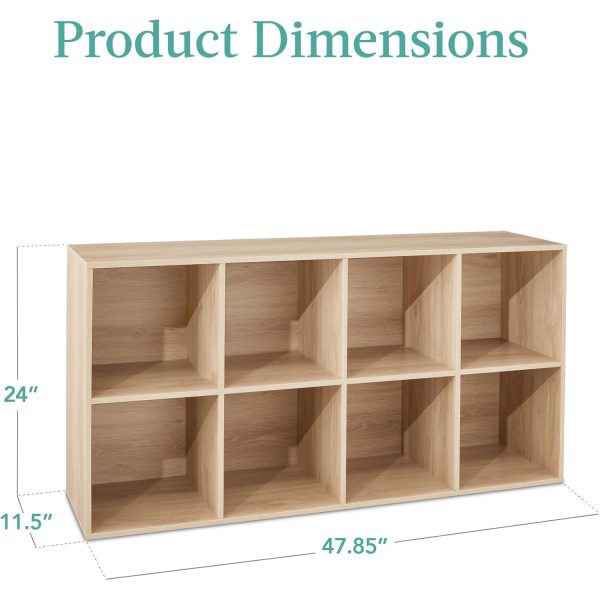 8 Cube Storage Organizer 11in Shelf Opening Bookcase Display Shelf China Supplier - Image 3