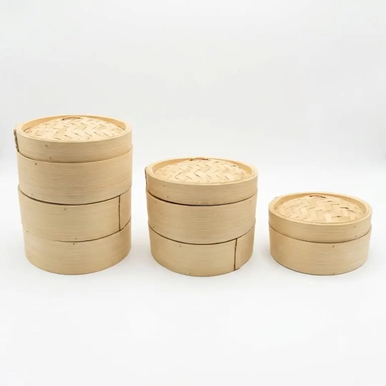1tier 2 tier and 3 tier bamboo steamer basket comparison
