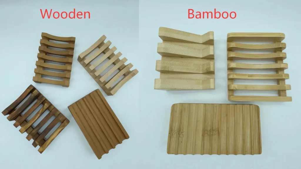 Wooden Soap Dish vs Bamboo Soap Dish