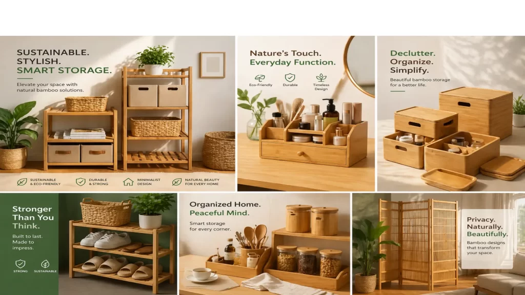 xianxu custom bamboo products categories