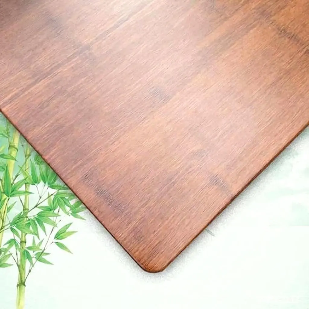 Carbonized bamboo plywood with warm brown surface color