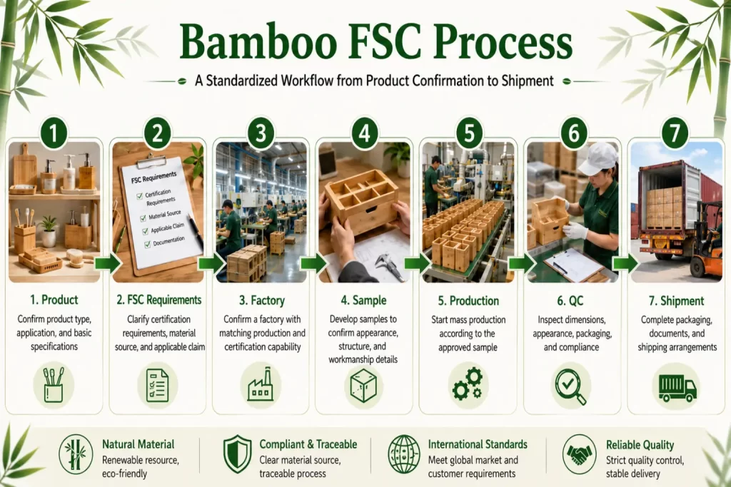 fsc bamboo sourcing process