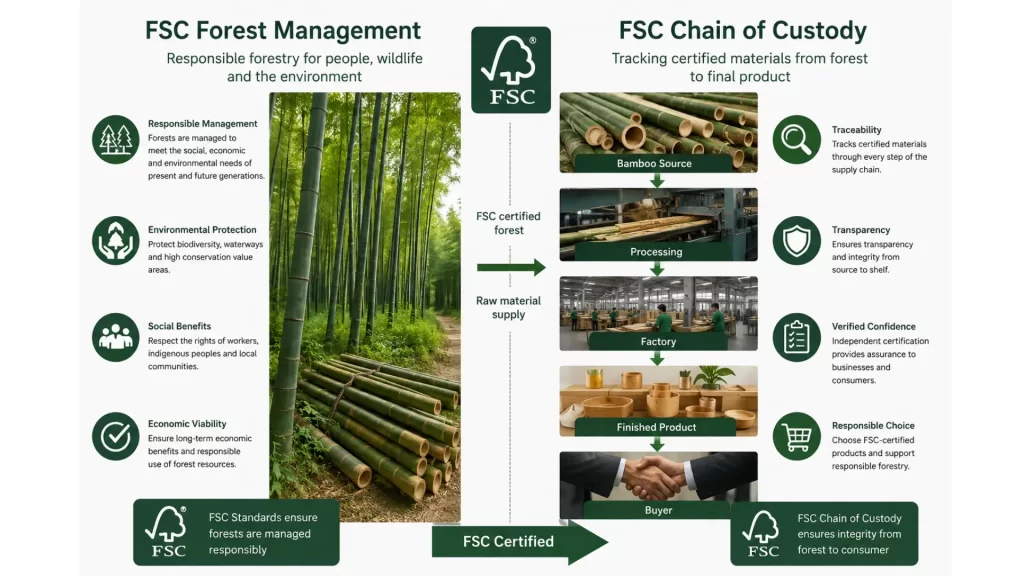 fsc fm vs chain of custody