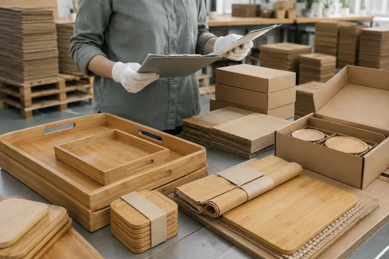 Quality review of bamboo products and their EU export packaging