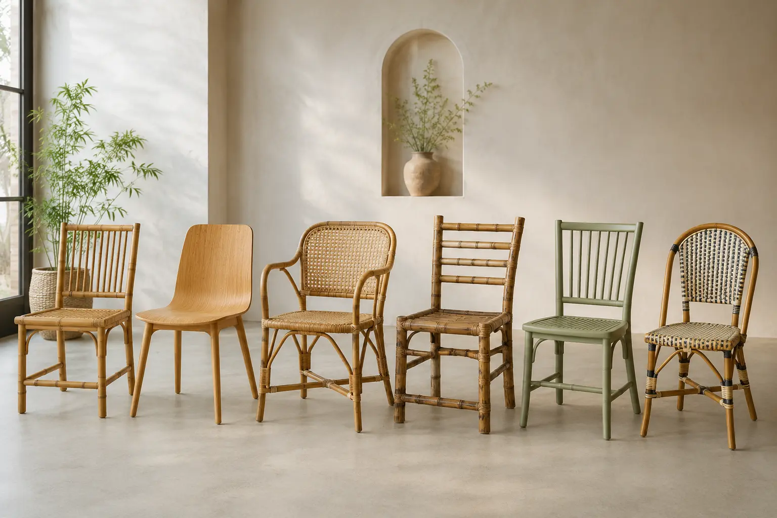 Bamboo chair price and style guide with several chair constructions